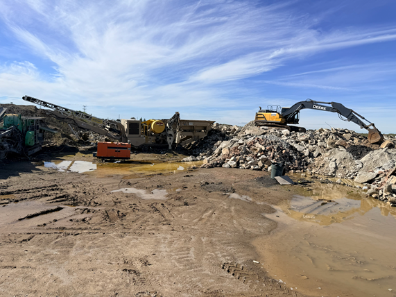 JLC Ready Mix concrete crushing operation 2 Crushing Operation 2