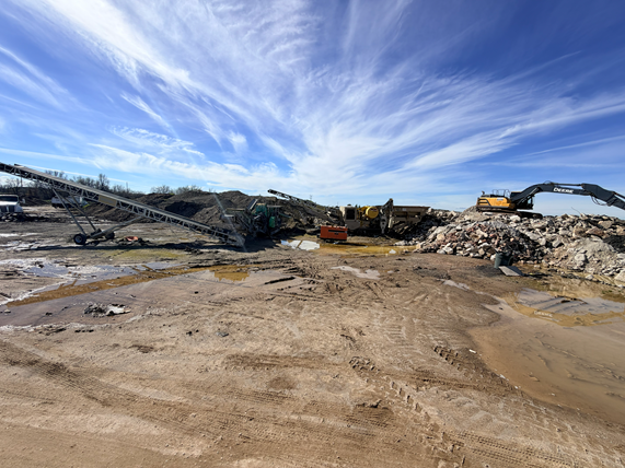 JLC Ready Mix concrete crushing operation 5 Crushing Operation 5